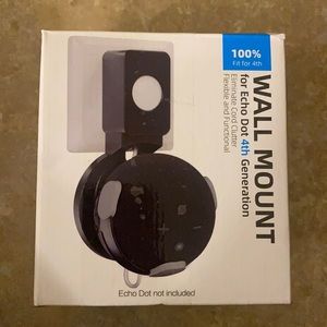 Wall mount echo dot 4th generation